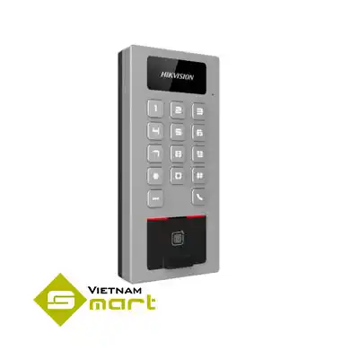 Máy chấm công vân tay Hikvision DS-K1T502DBFWX-E1 tích hợp kiểm soát cửa