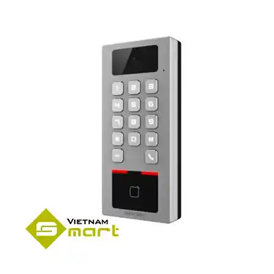 Thiết bị kiểm soát ra vào Hikvision DS-K1T502DBWX-CE1 tích hợp intercom