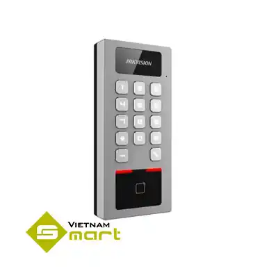 Máy chấm công kiểm soát ra vào Hikvision DS-K1T502DBWX-E1 hỗ trợ thẻ và intercom