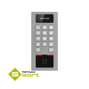 Máy chấm công kiểm soát ra vào Hikvision DS-K1T502DBWX-E1 hỗ trợ thẻ và intercom