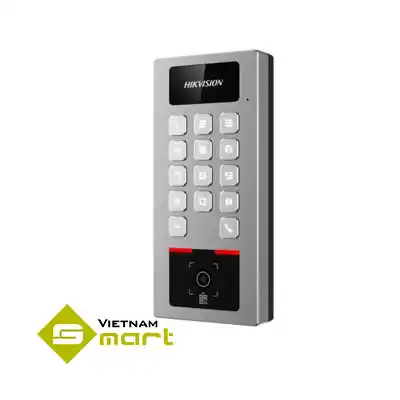 Máy chấm công kiểm soát cửa Hikvision DS-K1T502DBWX-QRE1 tích hợp QR động
