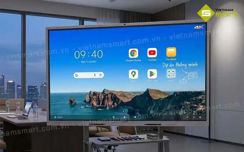 Màn hình tương tác 75 inch 4K Hikvision DS-D5A75RB/A3 Màn hình tương tác 75 inch 4K Hikvision DS-D5A75RB/A3