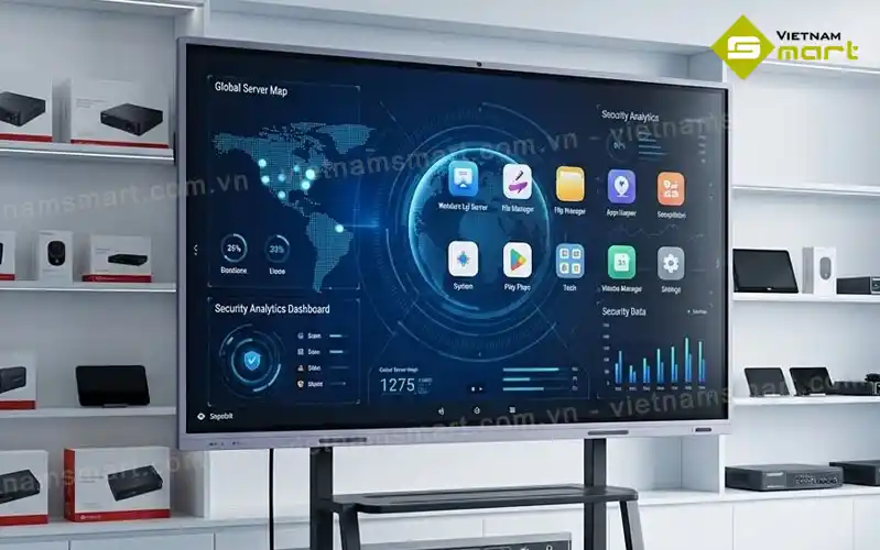 Màn hình tương tác 86 inch Hikvision DS-D5B86RB/EP Màn hình tương tác 86 inch Hikvision DS-D5B86RB/EP