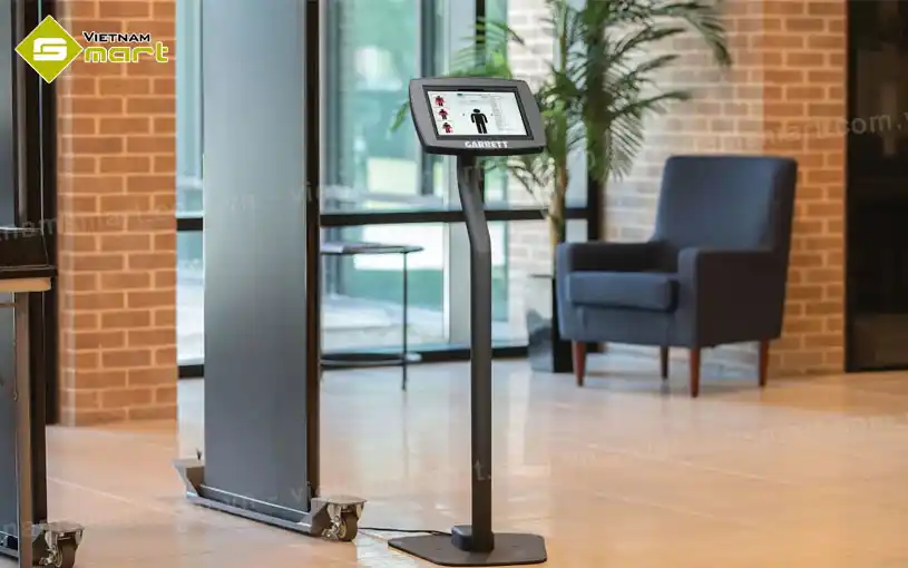 Trạm giám sát an ninh Garrett SecureFlow Kiosk cho cổng dò Paragon chính hãng từ VietnamSmart