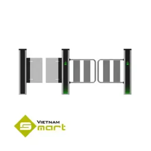 Cổng phân làn đôi tự động ZKTeco Saturn-S2200 tích hợp cảm biến an toàn