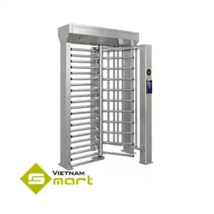 Cổng xoay toàn chiều cao Hikvision DS-K3H4411-120/Pg-Dm65 Full Height 1 làn 650mm, hỗ trợ lắp 2 thiết bị nhận diện khuôn mặt