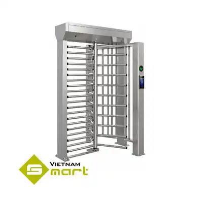 Cổng xoay toàn chiều cao Hikvision DS-K3H4411-120/Pg-Dm65 Full Height 1 làn 650mm, hỗ trợ lắp 2 thiết bị nhận diện khuôn mặt