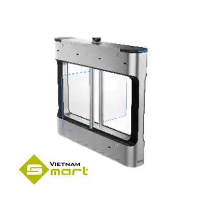 Cổng phân làn Hikvision DS-K6B411TMX-M tích hợp nhận diện khuôn mặt hai chiều và 2 đầu đọc thẻ M1
